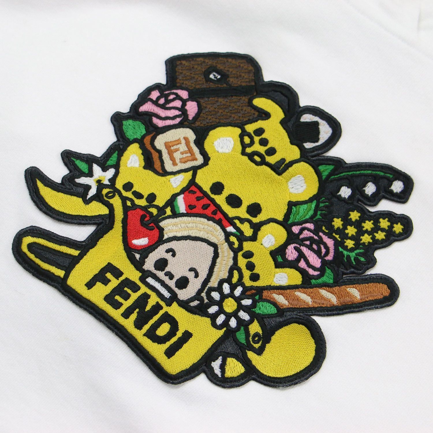 FENDI フェンディ × TAROUT パーカー ホワイト 白 サイズ:M | 25春夏 