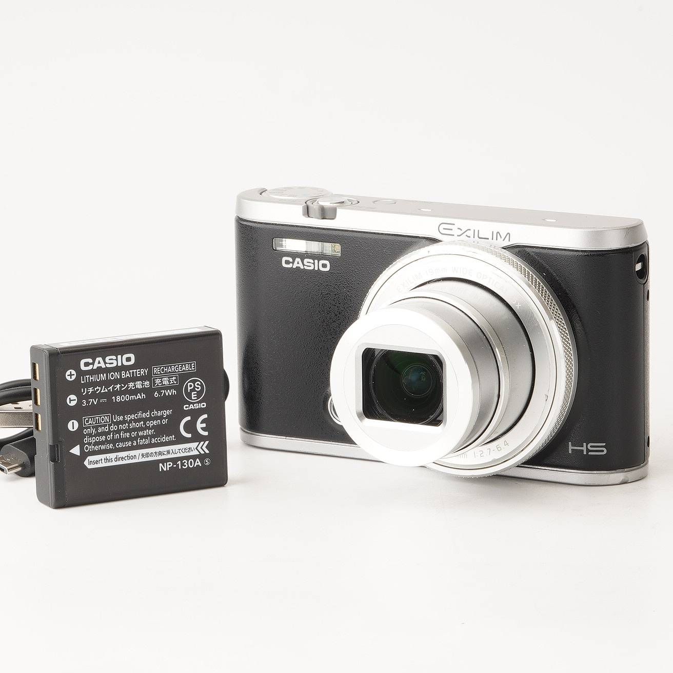 カシオ Casio EXILIM EX-ZR4000 BK ブラック 5x 広角 光学ズーム 