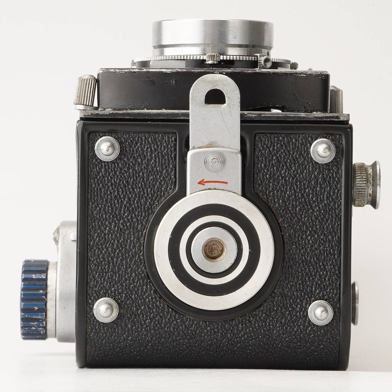 返品保証】 リコー Ricohflex RIKEN RICOH 8cm F3.5 二眼カメラ e4901 