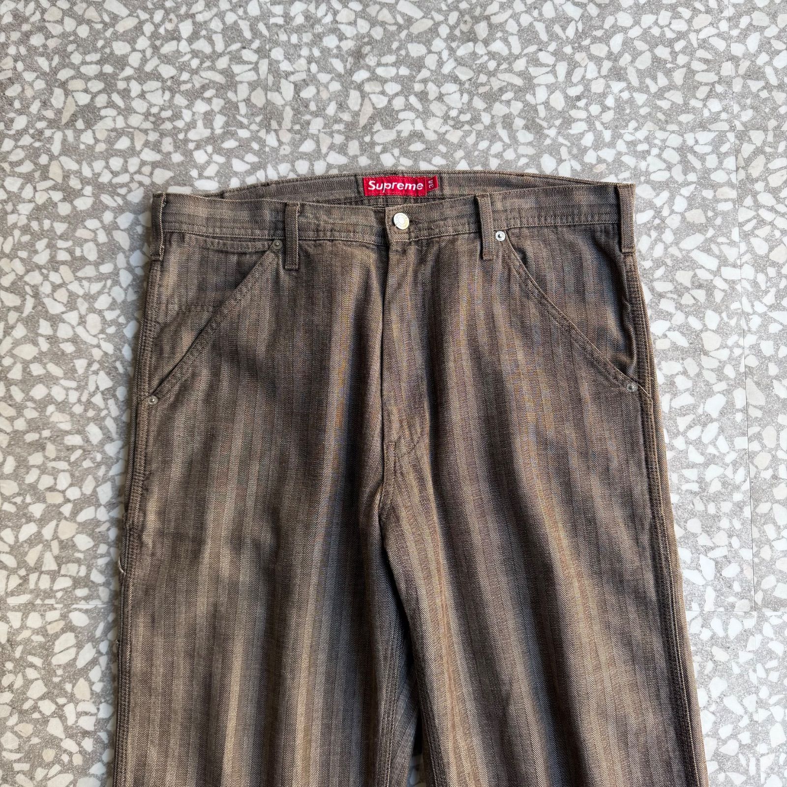 Supreme - 34 Supreme Denim Painter Pant Stripeの通販 by アルファ 