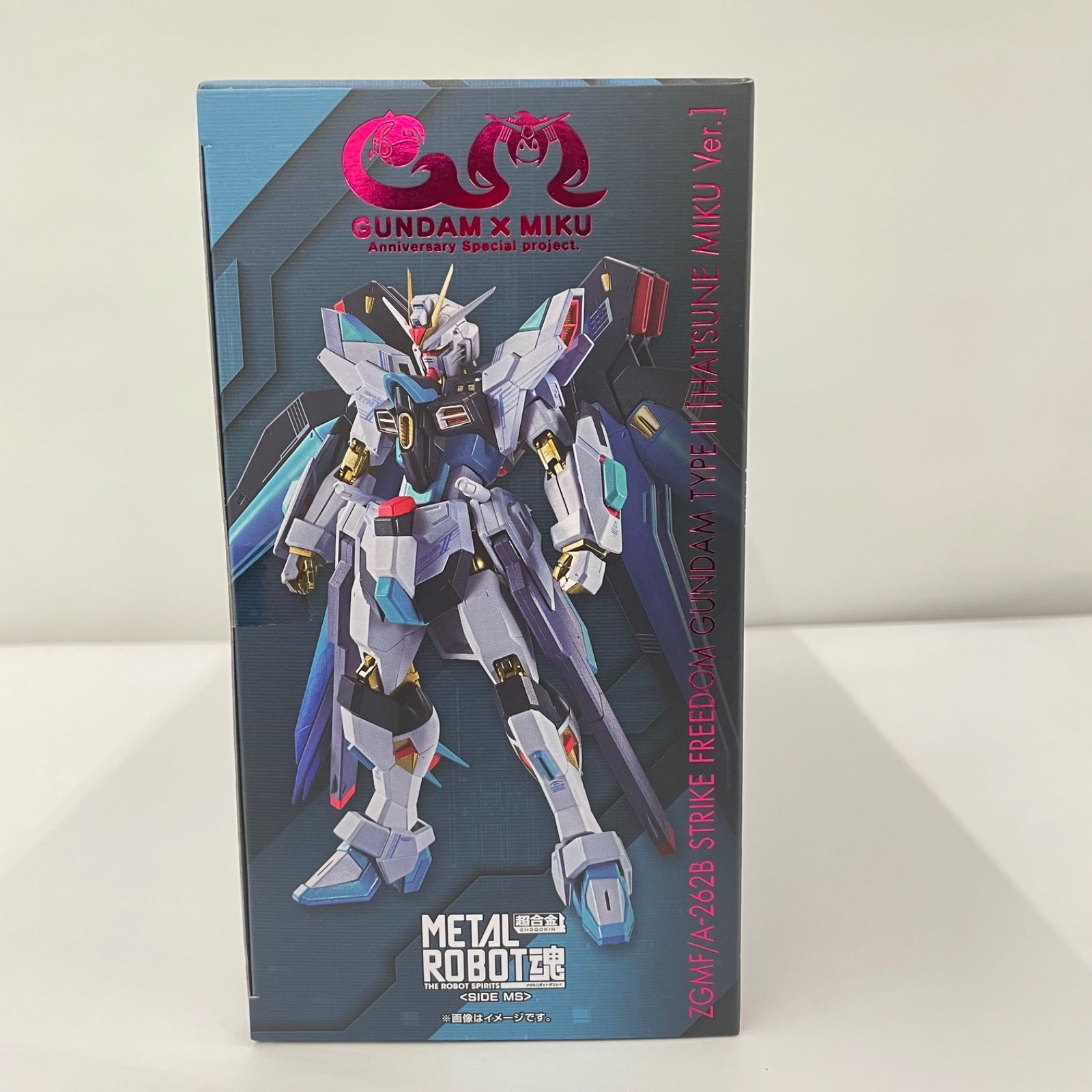 瀬戸店】未開封 METAL ROBOT魂 ストライクフリーダムガンダム弐式 初音