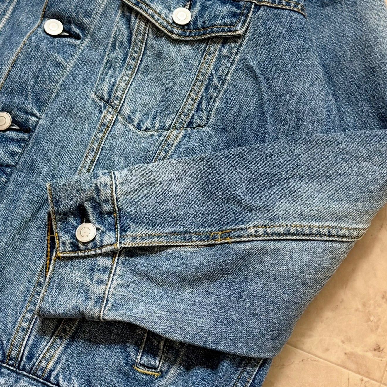 JOURNAL STANDARD relume ノーカラーデニムジャケット レディース