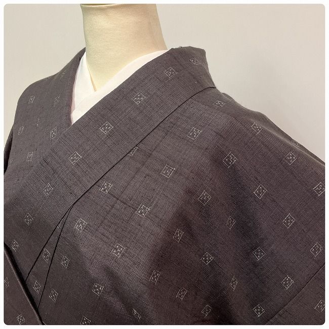 ★ 美品　結城紬　さが美　裄65　薄紫　トール　ワイド ★ 3550 ☆ 美品 結城紬 さが美 裄65 薄紫 トール ワイド ☆ 3550 【公式通販】