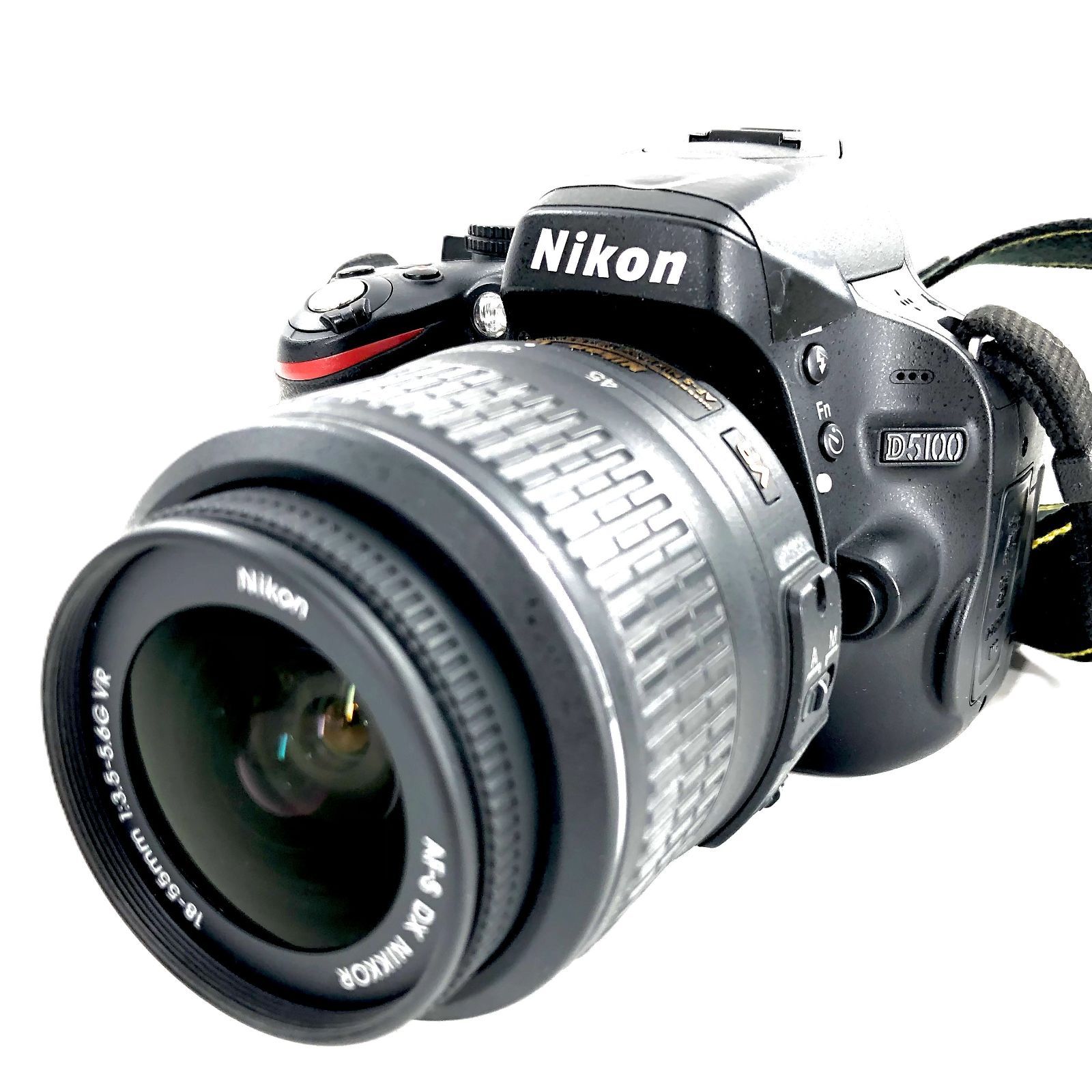 カメラ 【動作確認済】Nikon D5100 18-55mm レンズキット 充電器付き