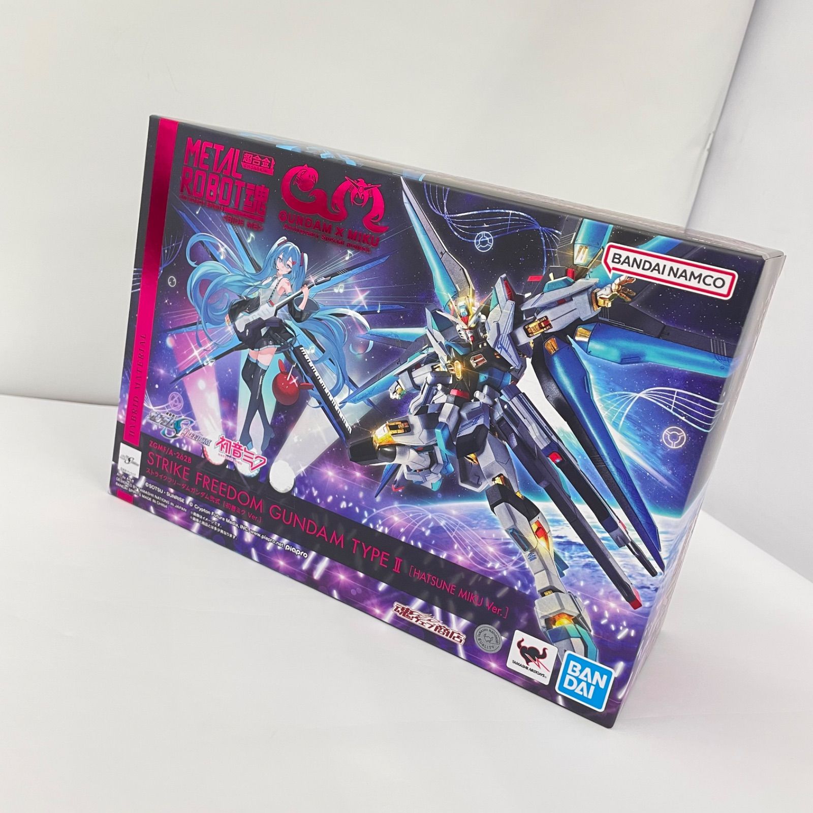 瀬戸店】未開封 METAL ROBOT魂 ストライクフリーダムガンダム弐式 初音 