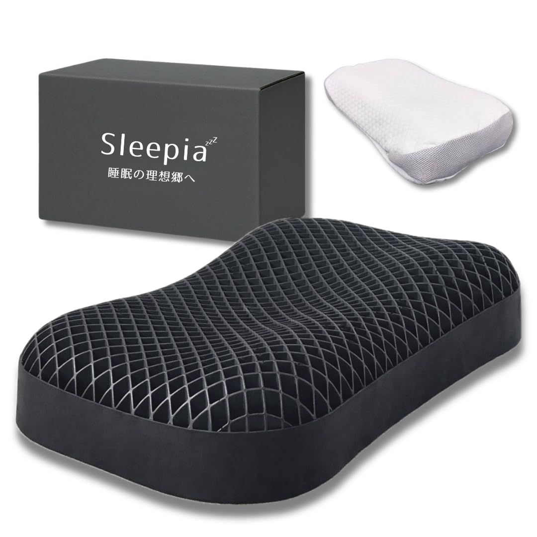 美品【Sleepia】寝落ちまくら、医療機器メーカー&トップアスリート共同開発 Sleepia 寝落ちまくら 医療機器メーカー&トップアスリート共同開発