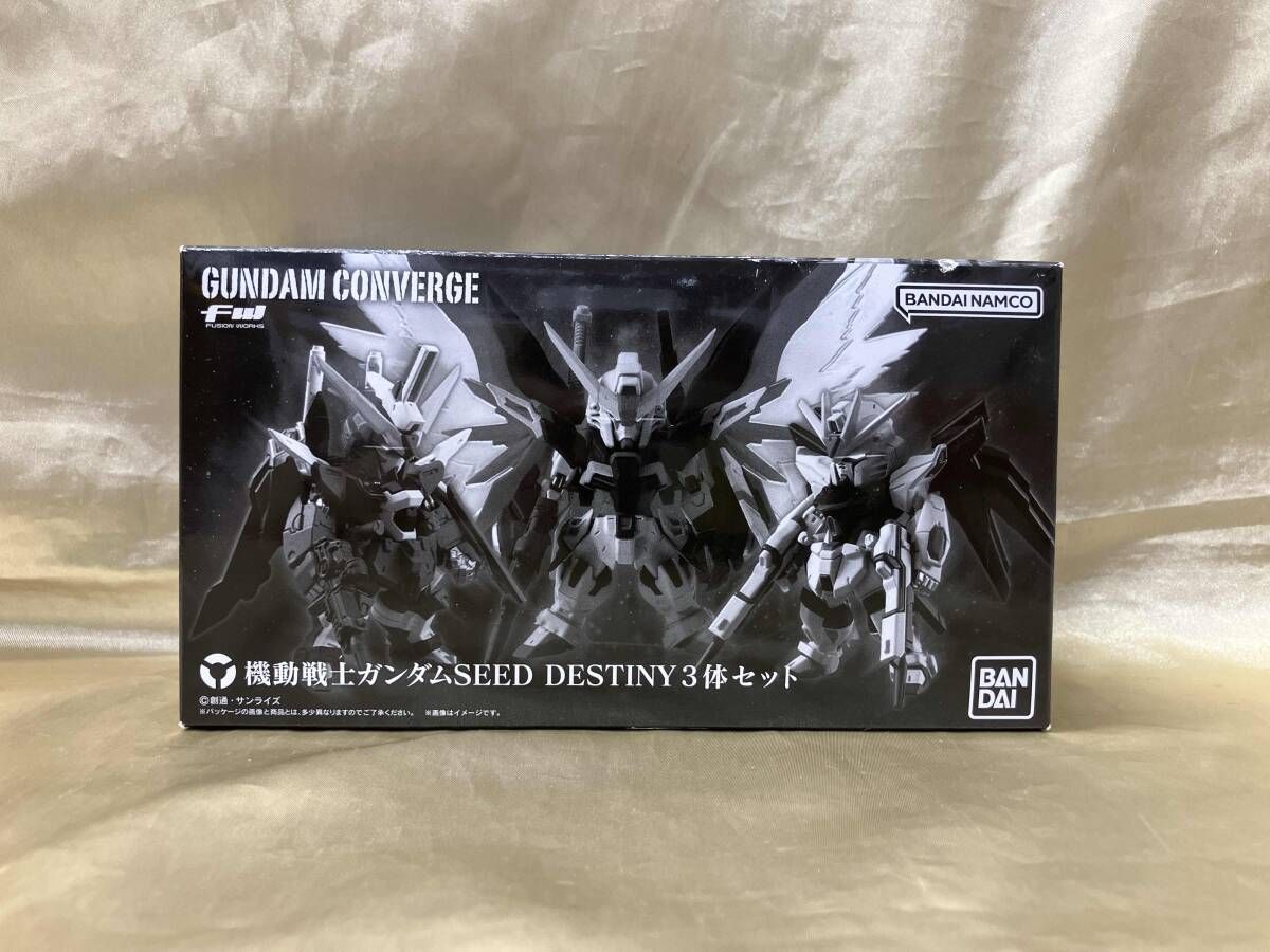 FW CONVERGE 機動戦士ガンダムSEED DESTINY 3体セット 【公式通販】