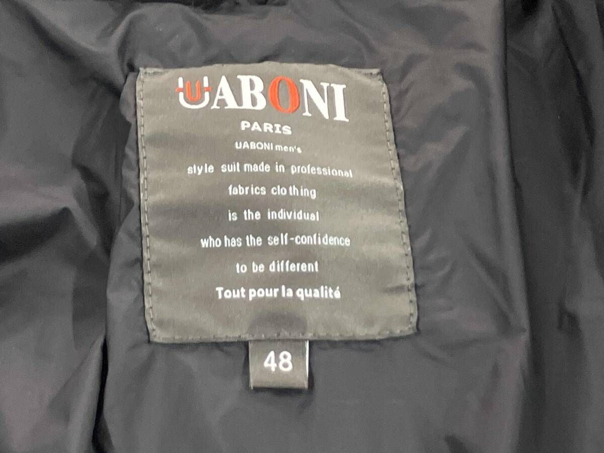 UABONI PARIS ユアボニ パリ ダウンジャケット 48 ブラック L - メルカリ
