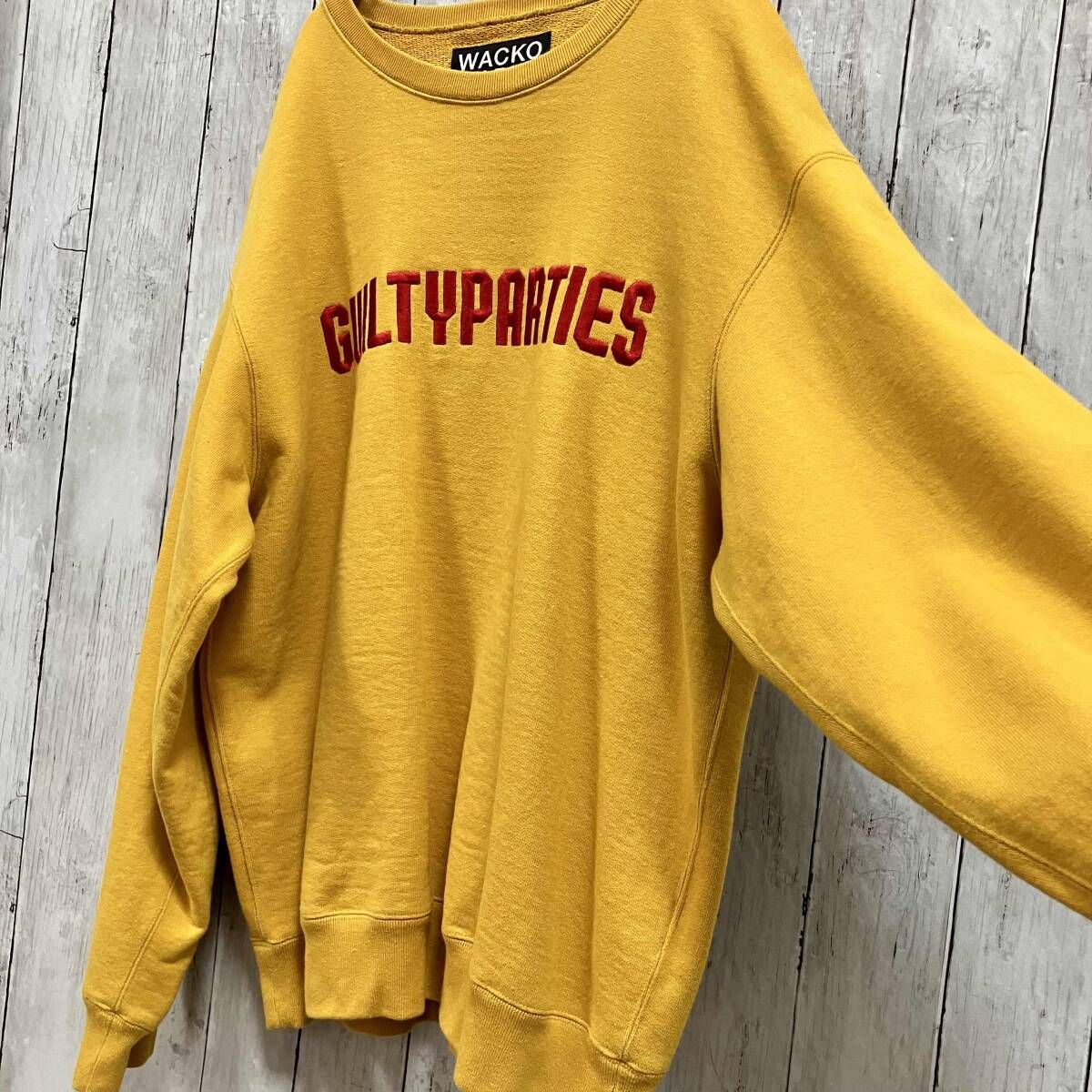 WACKO MARIA/スウェット/HEAVY WEIGHT CREW NECK SWEAT SHIRT