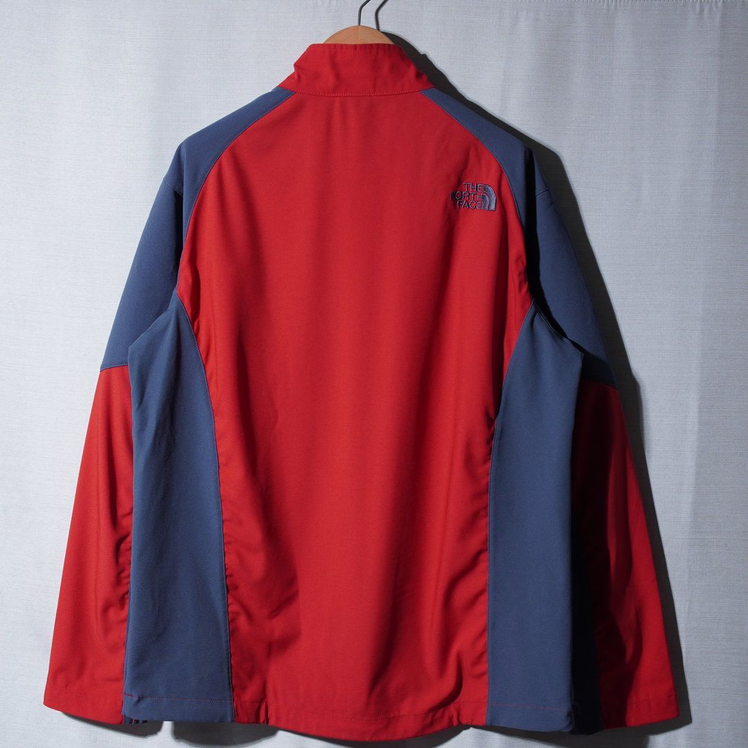 ノースフェイス THE NORTH FACE ソフトシェルジャケット L レッド