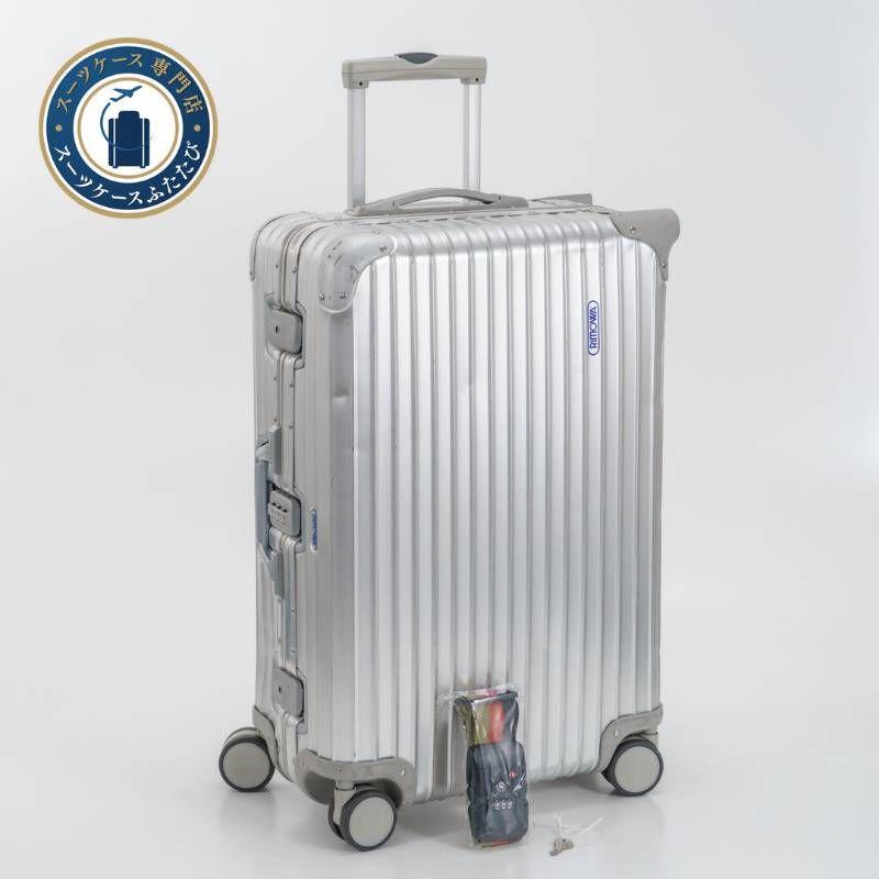 RIMOWA リモワ TOPAS トパーズ 63L 4輪 TSAベルト付 チェック RIMOWA リモワ TOPAS トパーズ 63L 4輪 TSAベルト付 チェック