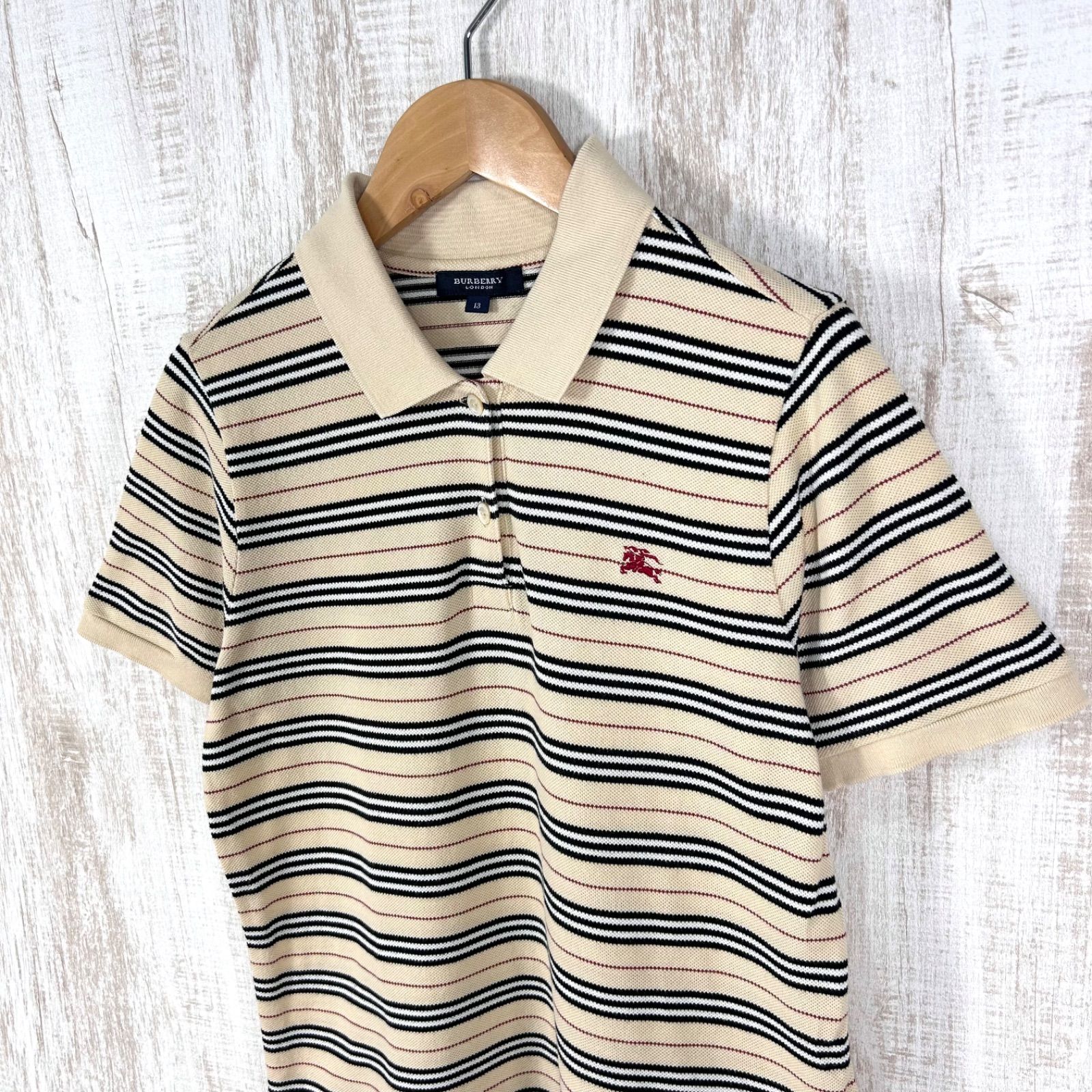 BURBERRY LONDON バーバリーロンドン 定番カラー ホースロゴ刺繡 