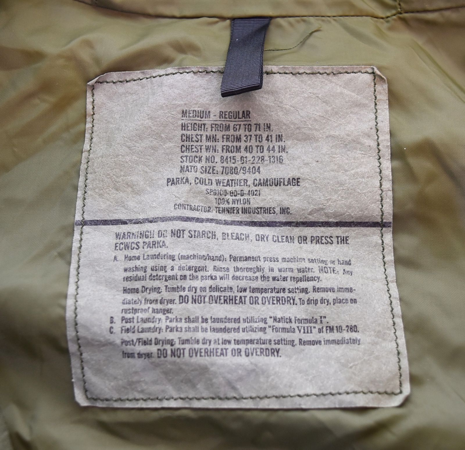 ミリタリー Military 00s US ARMY ECWCS GEN1 GORE-TEX PARKA 00