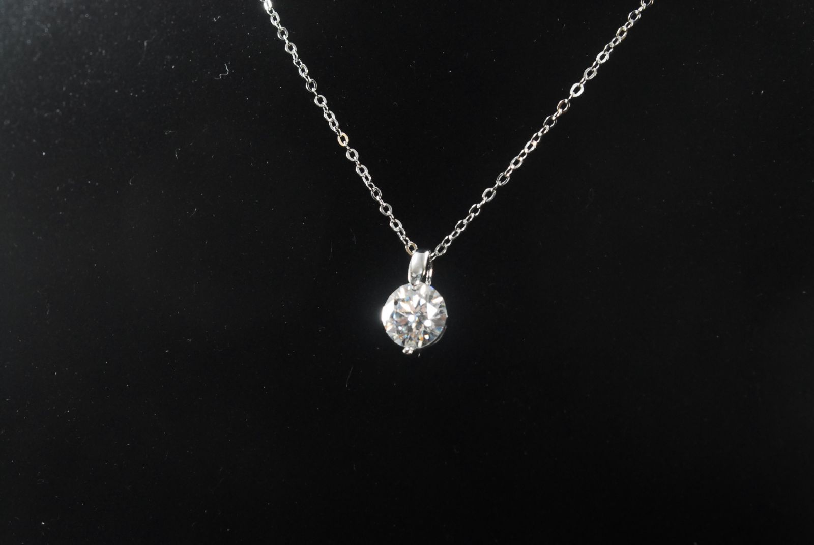 モアサナイト 3CT 3カラット ペンダント ネックレス silver925 GRA