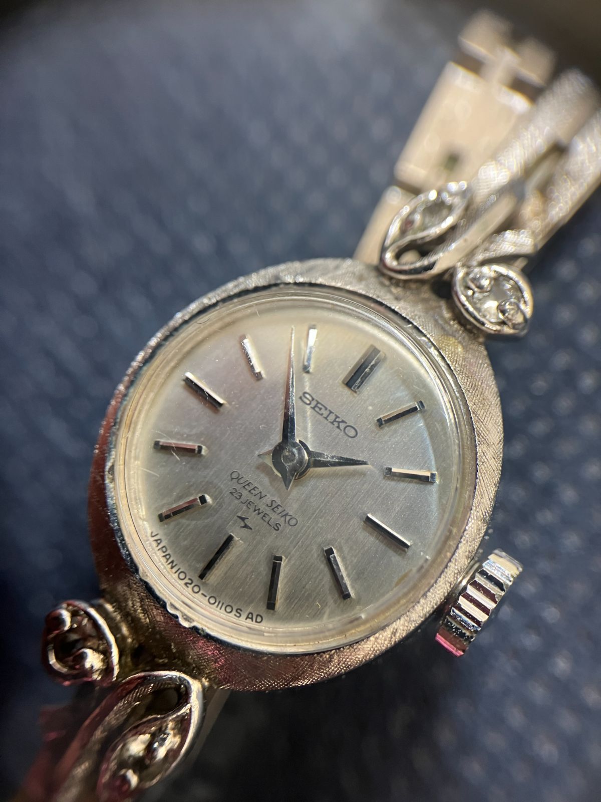 441301037219】SEIKO クイーンセイコー 23石 手巻き WGP アンティーク