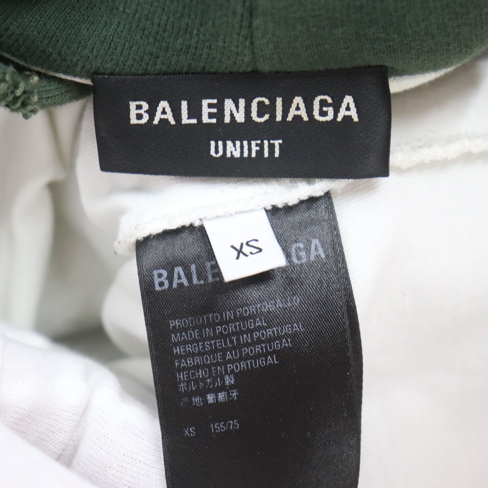 ITT5IRM3ZAP4 BALENCIAGA バレンシアガ デストロイ パーカー フーディ