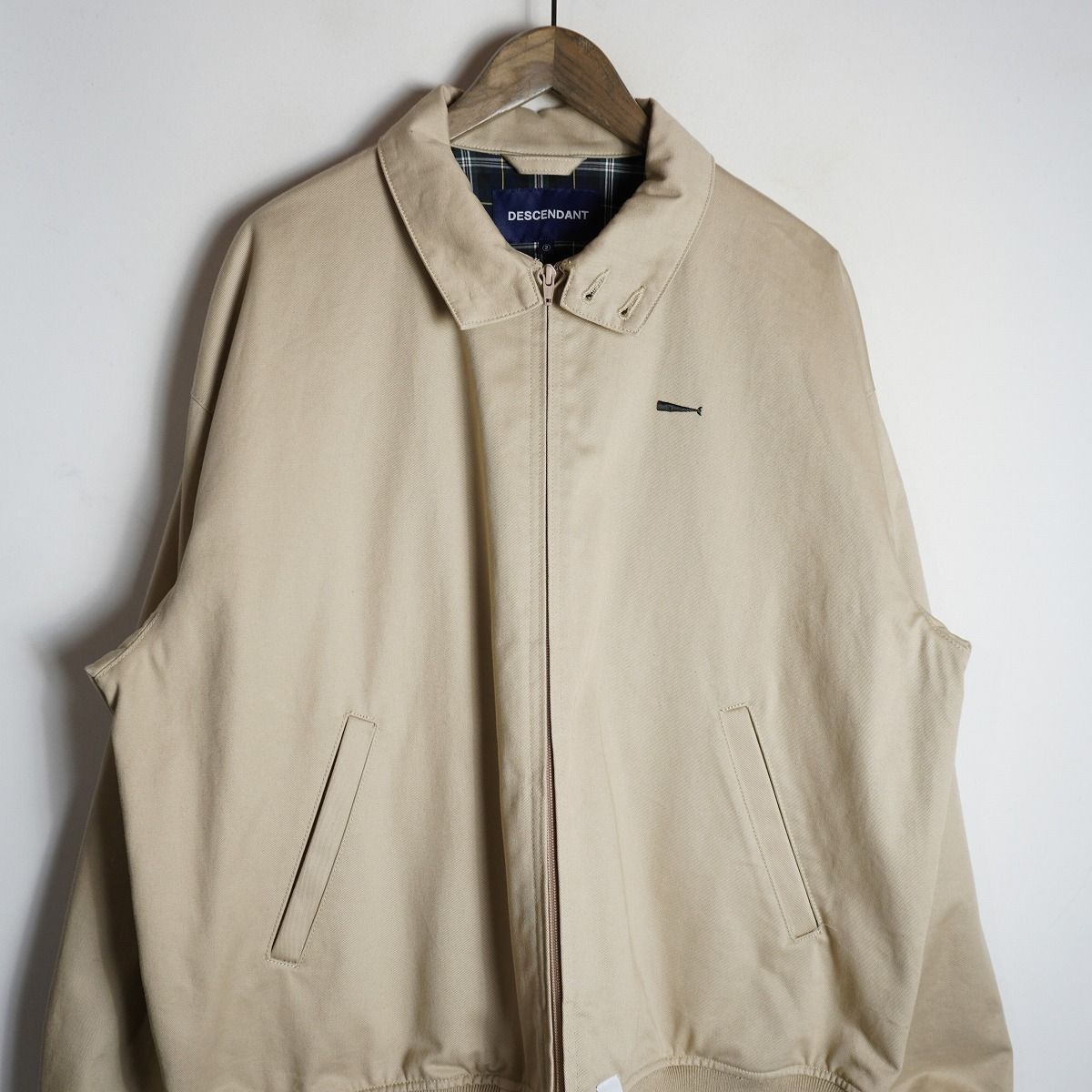 正規 美品 DESCENDANT ディセンダント SOCS HARRINGTON JACKET 