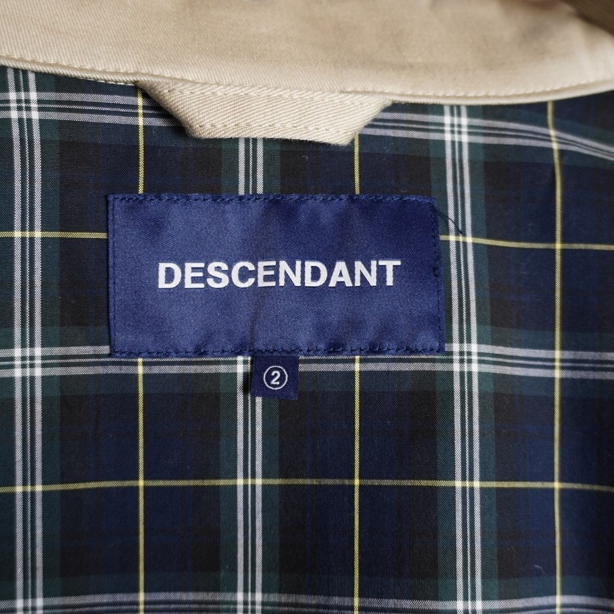 正規 美品 DESCENDANT ディセンダント SOCS HARRINGTON JACKET