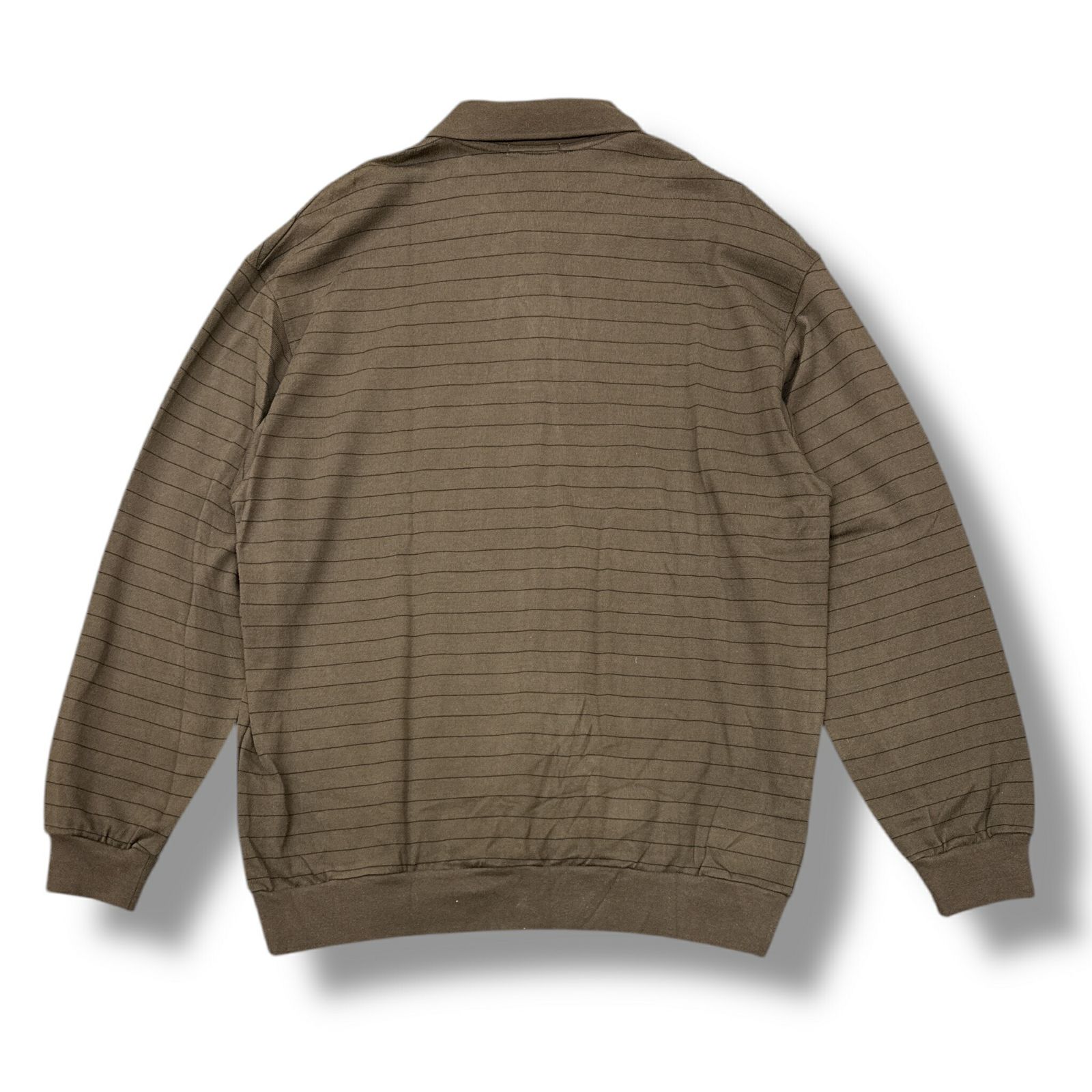 参考上代22000円 未使用 UNIVERSAL PRODUCTS BORDER L/S POLO ボーダー 