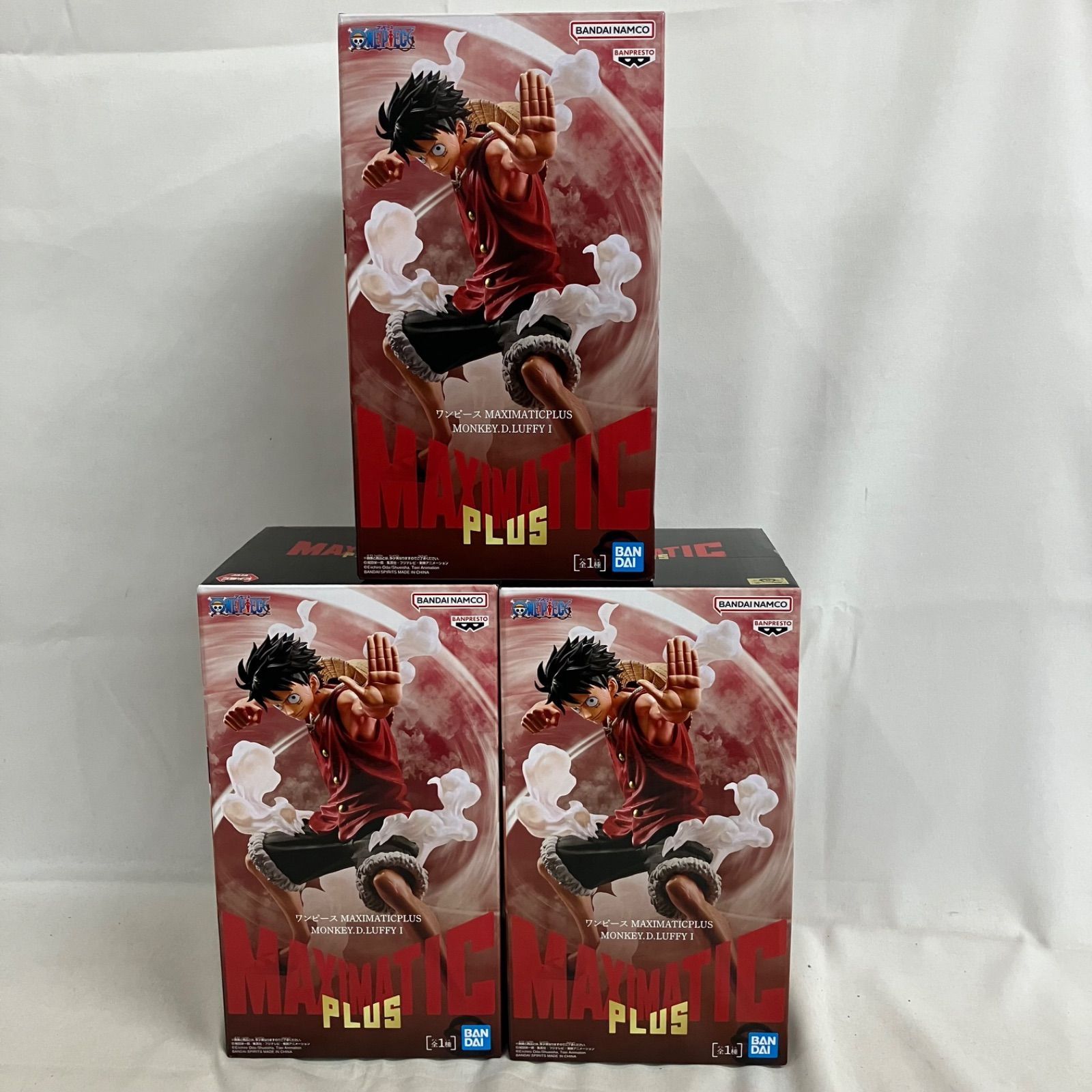 未開封 ワンピース MAXIMATIC PLUS モンキー・D・ルフィ I フィギュア