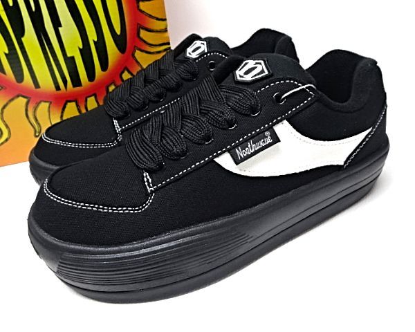 northwaveブラック 新品未使用品　難あり　29センチ(11) 43 (28.1cm)【Northwave ESPRESSO CANVAS NW-004 BLACK/BLACK/WHITE