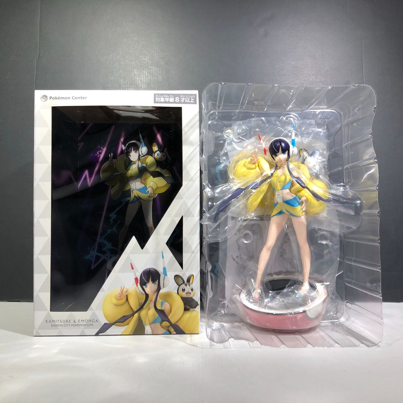 城東43-081] KOTOBUKIYA ポケットモンスター カミツレ＆エモンガ 1/8