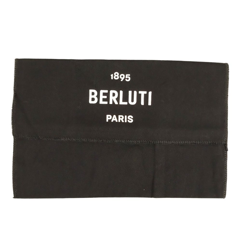 BERLUTI ベルルッティ カリグラフィー ベルト ダークブラウン 正規品