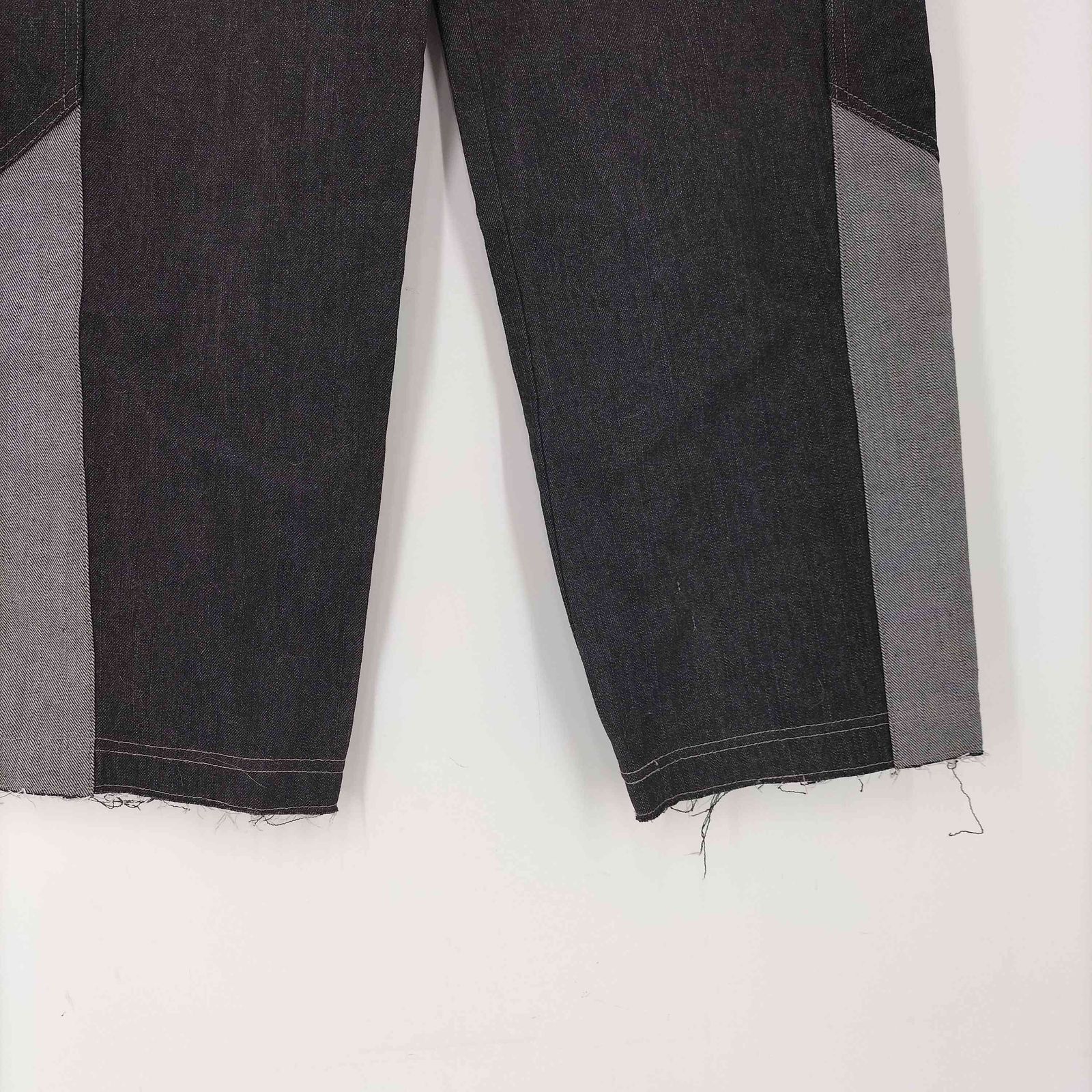 ユーズドフルギ USED古着 BRYAN JIMENEZ PANELED DENIM SMOKE パネル