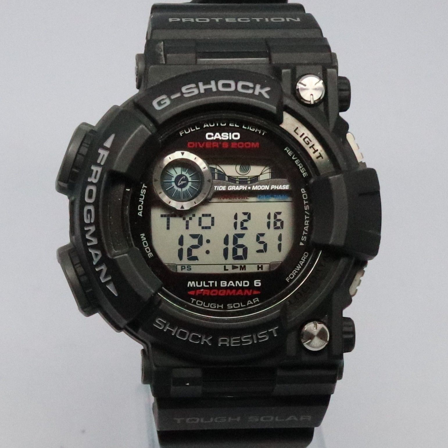 稼働品】CASIO G-SHOCK カシオ ジーショック FROGMAN フロッグマン GWF 