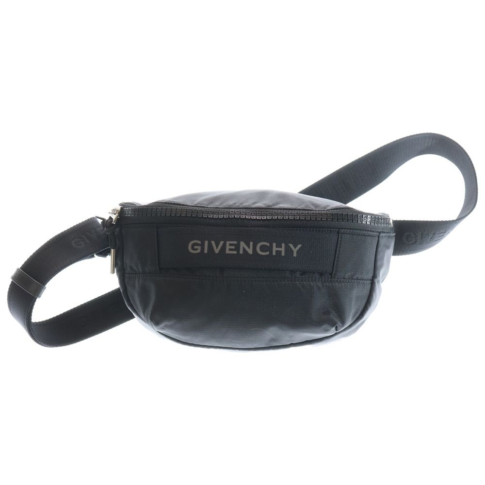 GIVENCHY (ジバンシィ) G-TREK ジートレック ナイロン ボディ ウエストバッグ ブラック BKU040K1RG001