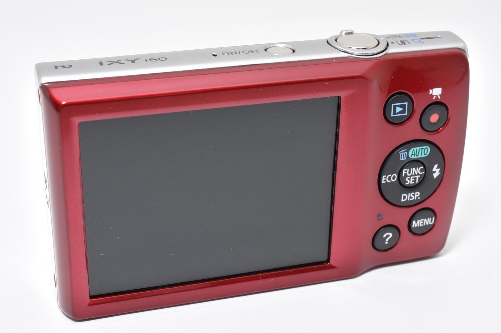 □ ほぼ新品 □ キヤノン Canon IXY 160 レッド PC2196 《動作確認済 