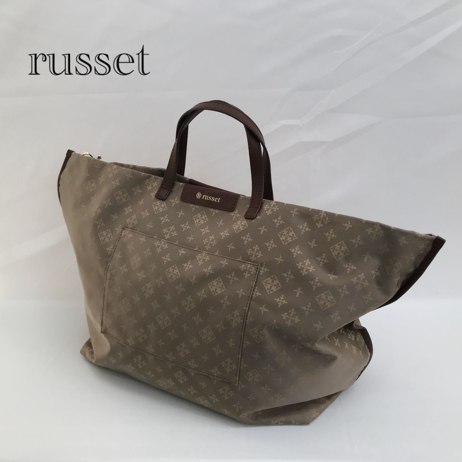 russet ラシット 2Wayショルダーバッグ ハンドバッグ ベージュ 茶色 
