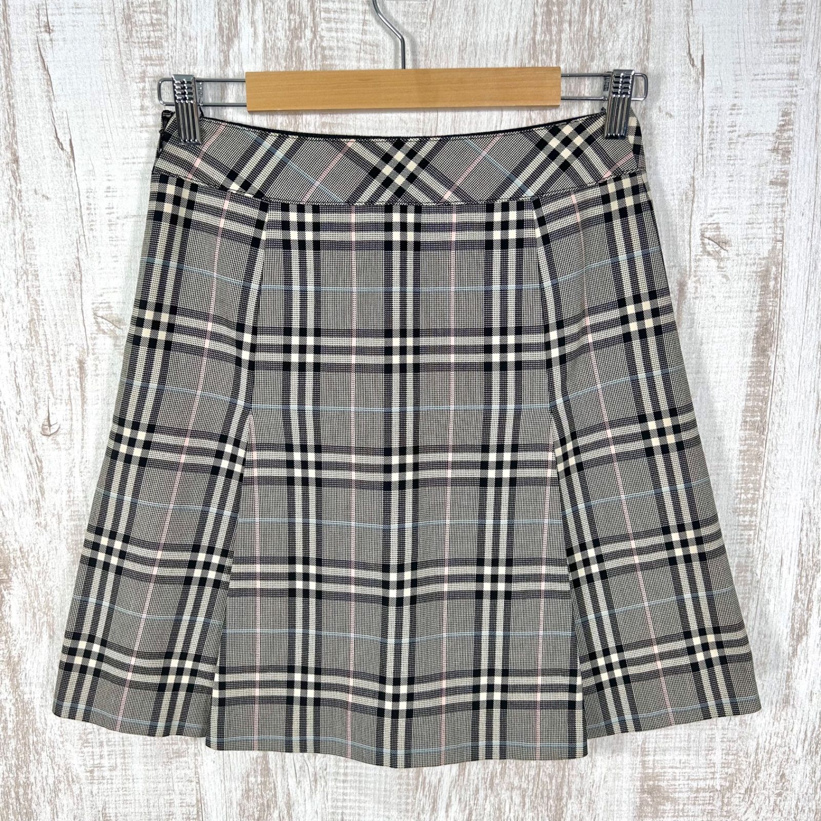 美品 00s BURBERRY BLUE LABEL バーバリーブルーレーベル チェック 