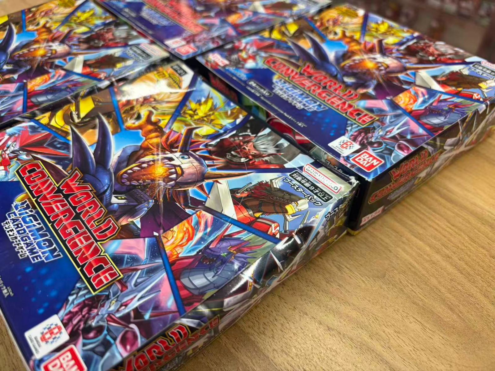 デジモンカードゲーム】WORLD CONVERGENCE BT-21 未開封 4BOX【新品