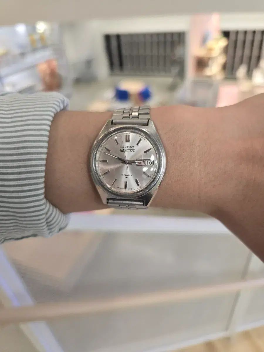  SEIKO 5 ACTUS オートマチック 時計 通気性 自動巻き時計 腕時計(アナログ)