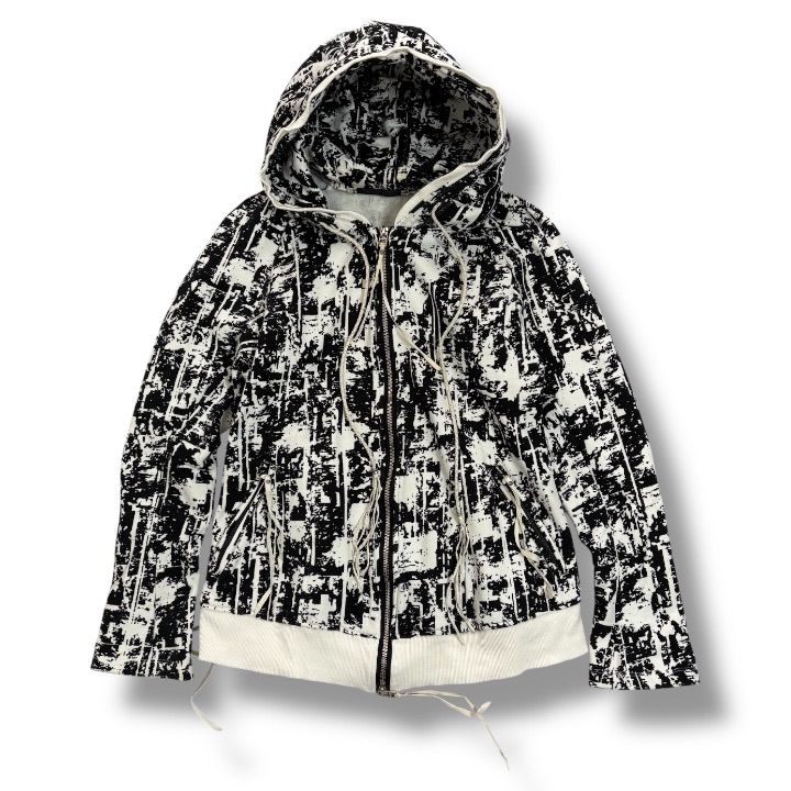 KMRii ケムリ White Graphite Parka Pullover hoodie グラフィック