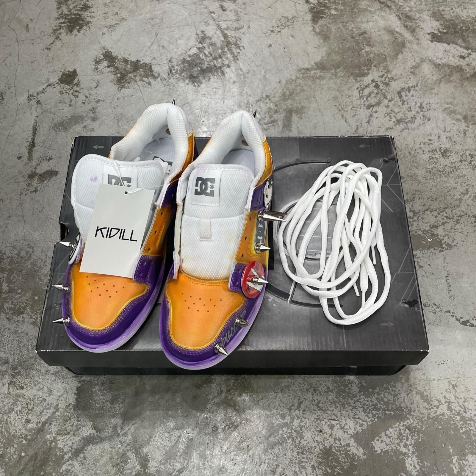参考上代81400円 未使用 KIDILL × DC SHOES CUSTOMISED SNEAKERS 