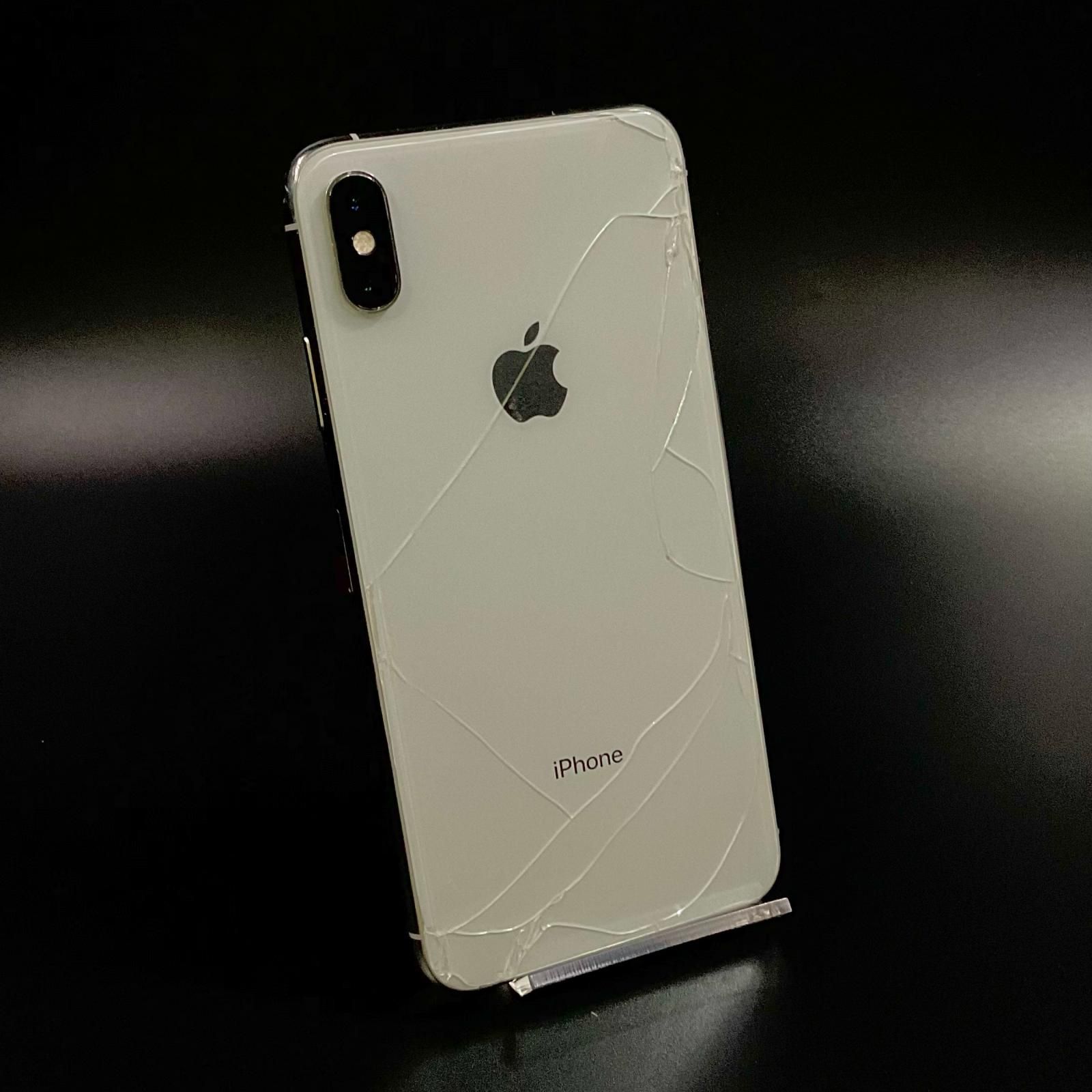 iPhone Xs Max シルバー256GB simフリー ジャンク品 Apple 最速発送 