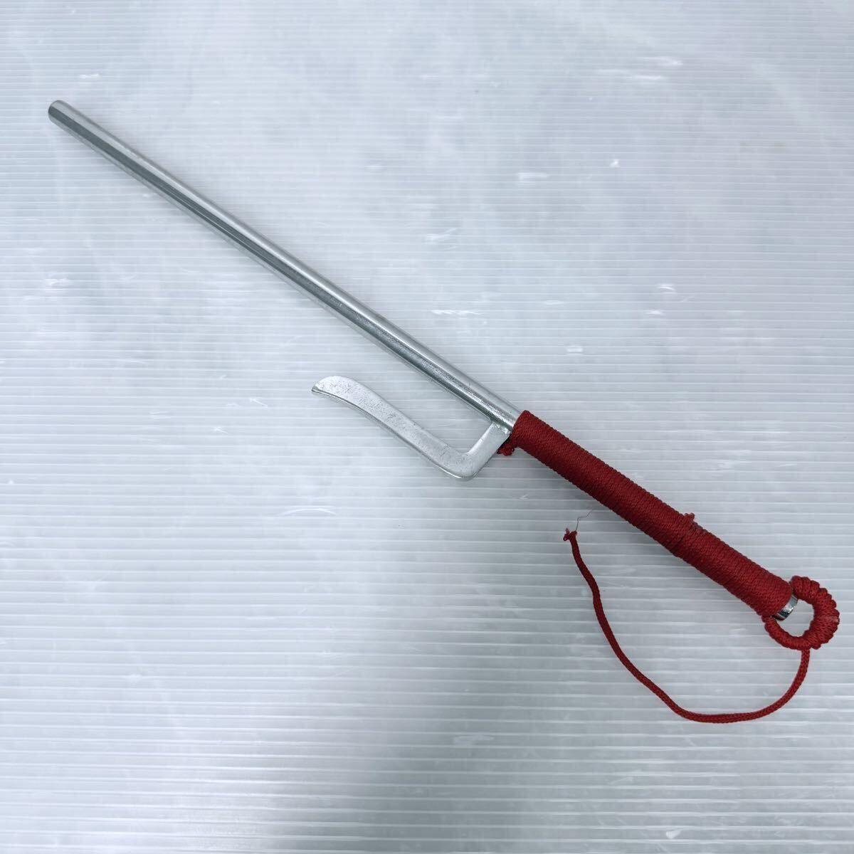 十手 特大 40cm 捕具 時代劇 鉄製 コスプレ 小道具 アンティーク