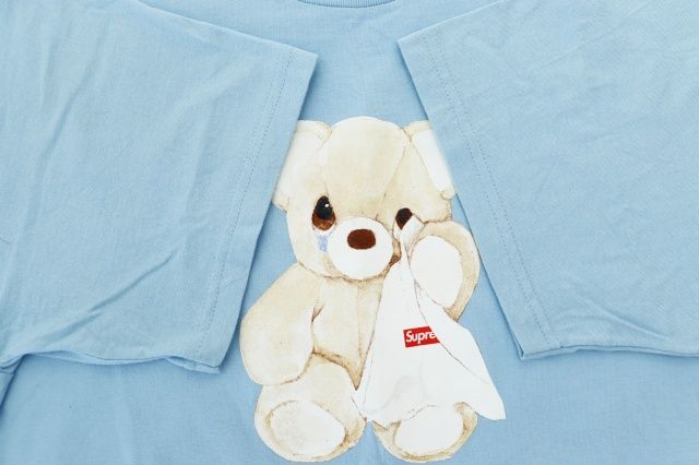 シュプリーム SUPREME 25SS Bear Tee Powder Blue ベア プリント 半袖