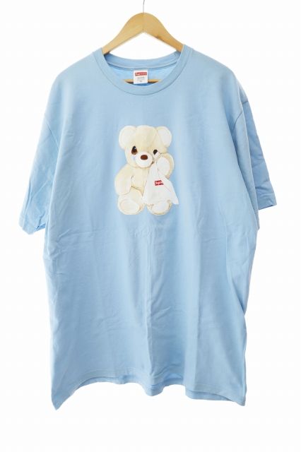 シュプリーム SUPREME 25SS Bear Tee Powder Blue ベア プリント 半袖
