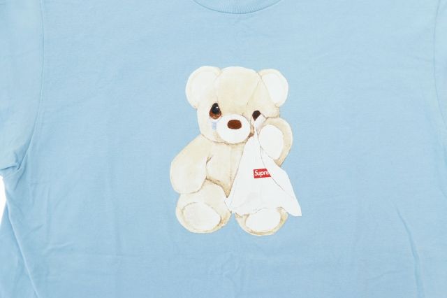 シュプリーム SUPREME 25SS Bear Tee Powder Blue ベア プリント 半袖