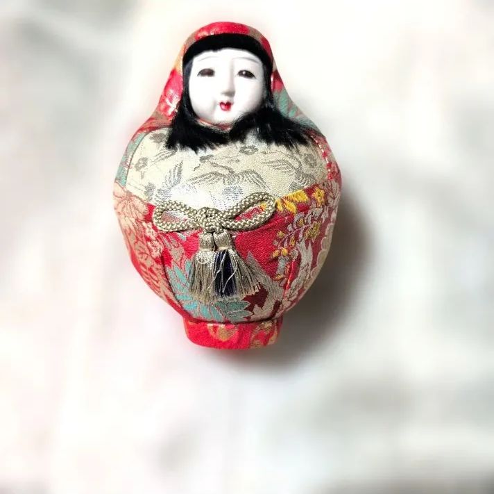 和風】 【伝統工芸品】 【姫だるま】 【日本人形】【置物】 縁起物