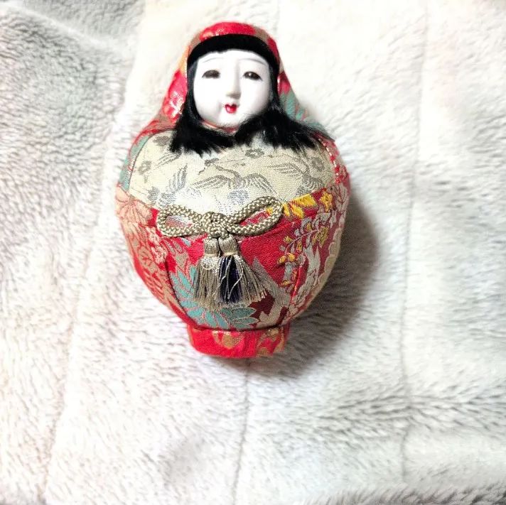 和風】 【伝統工芸品】 【姫だるま】 【日本人形】【置物】 縁起物