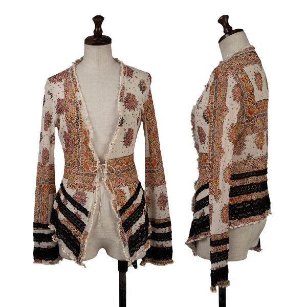 ジャンポールゴルチエJean Paul GAULTIER グラフィックプリントレース 