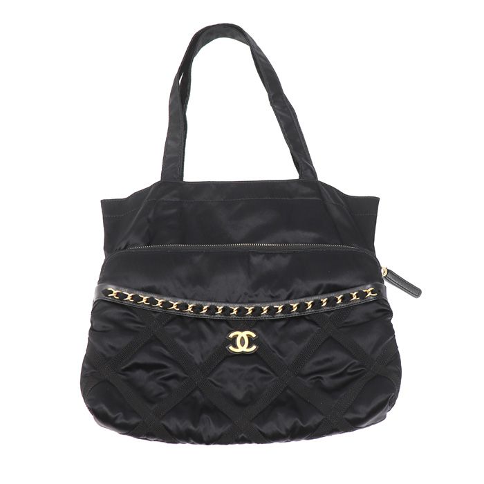 CHANEL シャネル マトラッセ グログラン 2WAYバッグ トートバッグ 
