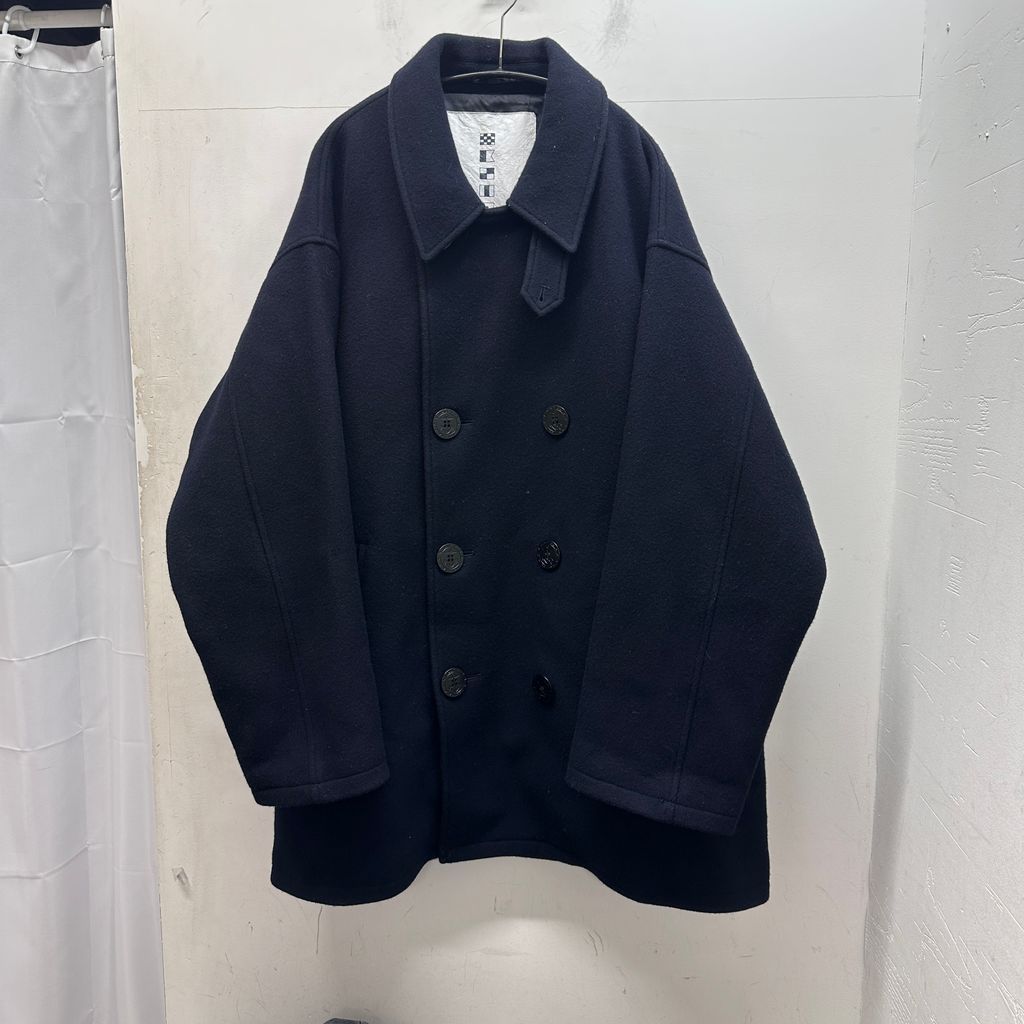 NAUTICA × FREAK'S STORE ノーティカ フリークスストア Wool P-Coat P