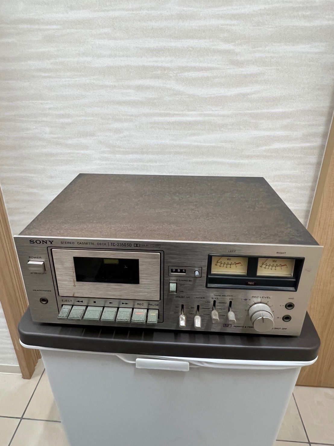 中古品】 SONYソニー ステレオ カセットデッキ TC-2350SD オーディオ