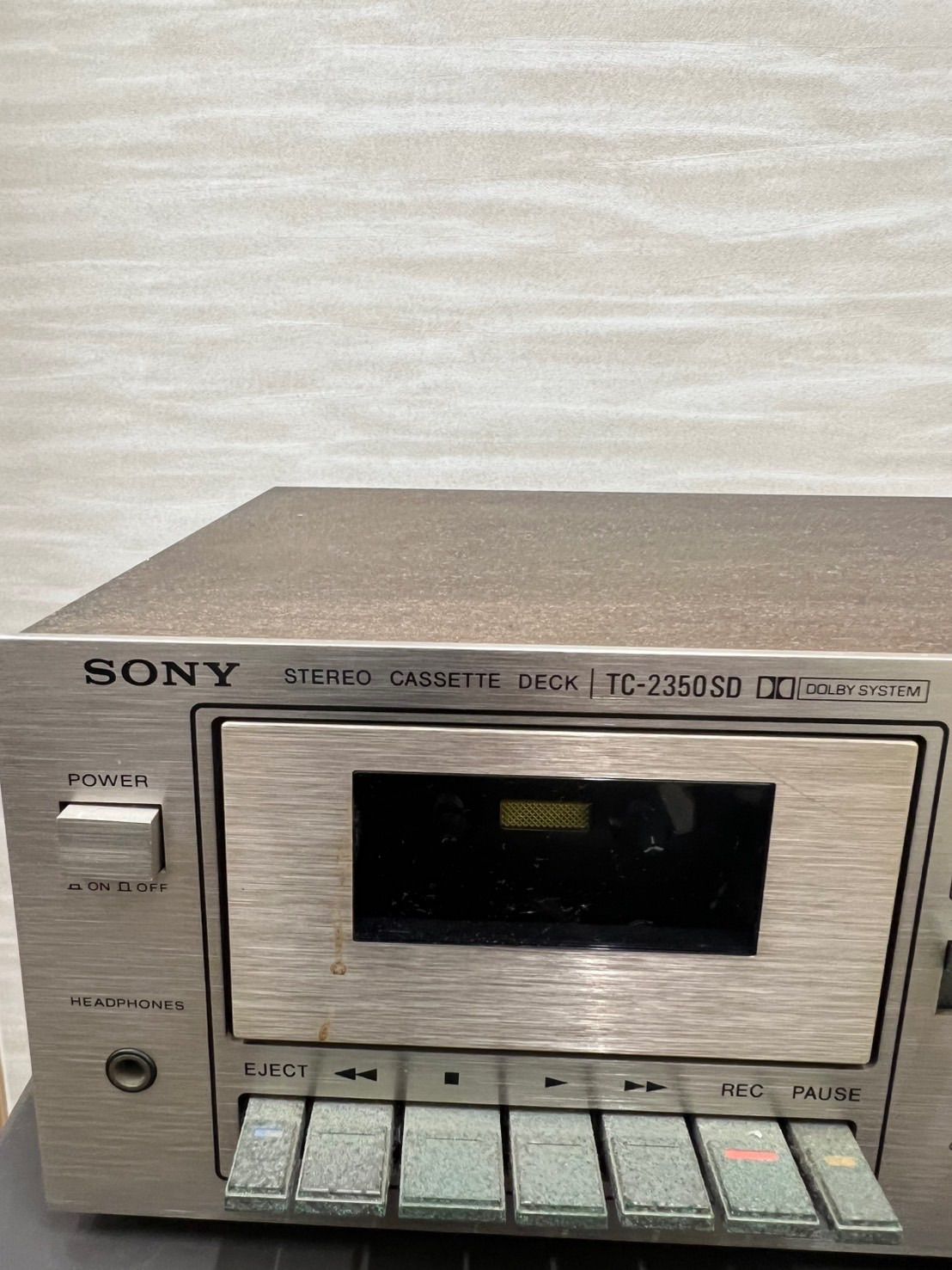 中古品】 SONYソニー ステレオ カセットデッキ TC-2350SD オーディオ