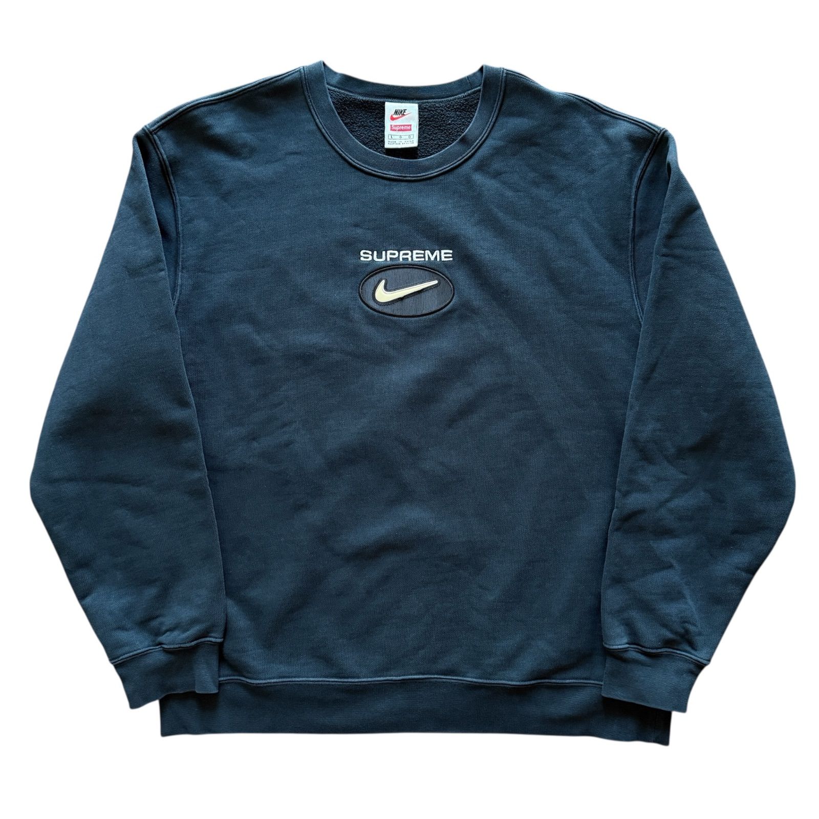 Supreme 20AW × Nike Jewel Crewneck Black L - メルカリ